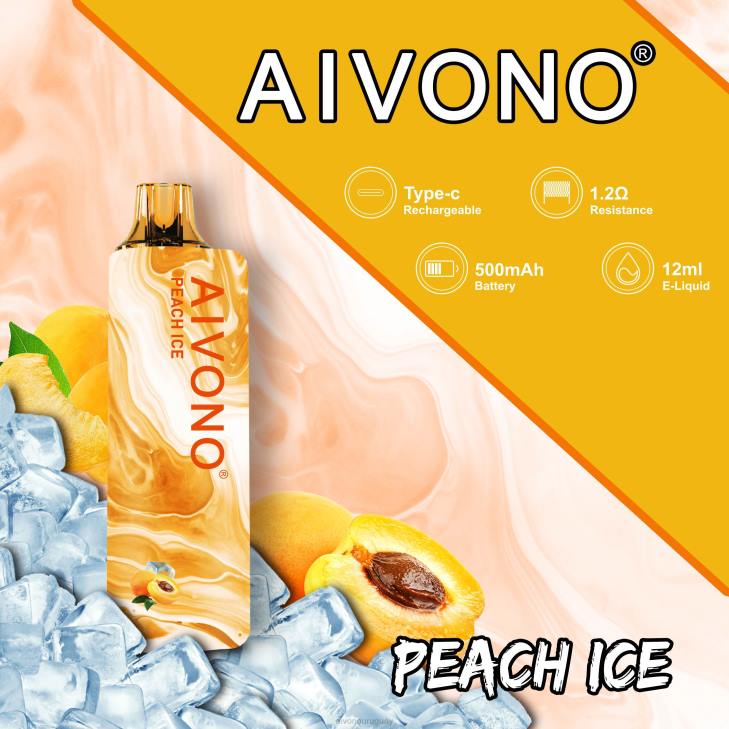 Aivono Vape Uruguay - Aivono AIM GUN 7000 hielo de durazno 6066103
