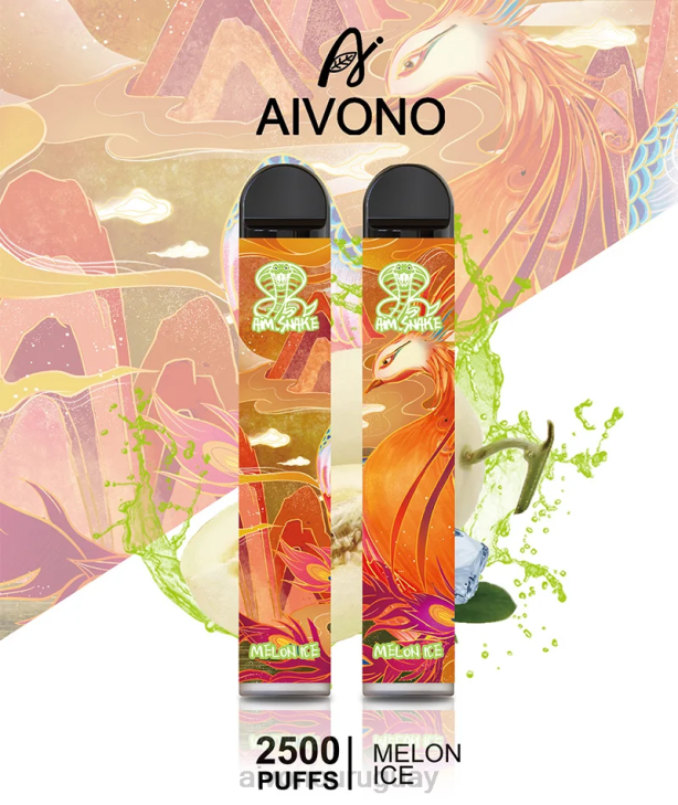 Aivono Vape - Aivono AIM SNAKE 2500 hielo de melón 6066311